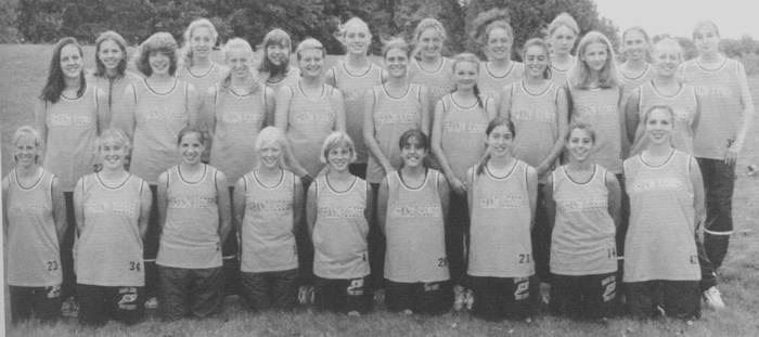 1996 Cross Country Team