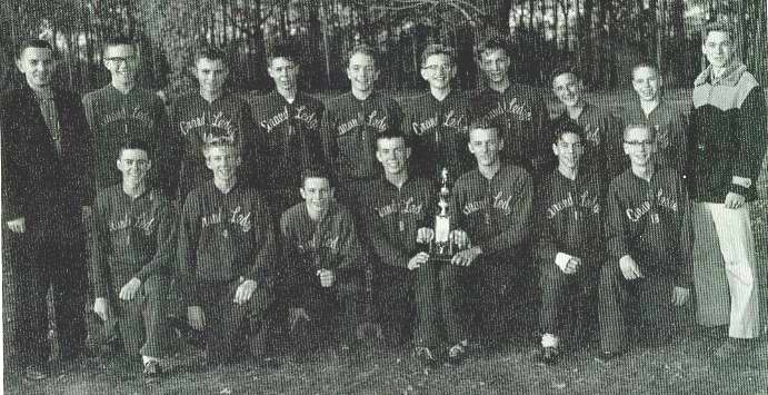 1957 Cross Country Team